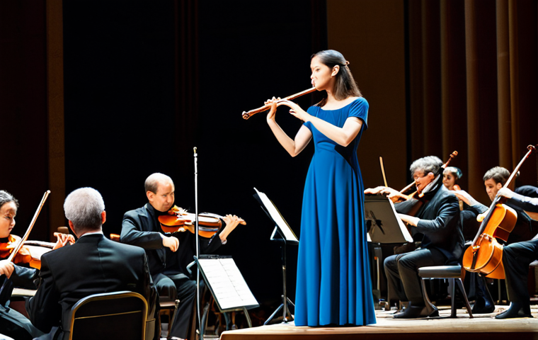 플루트 음색 연구 - Flute Craftsmanship**

"Close-up of a craftsman's hands meticulously assembling a silver flute in a ...