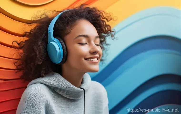 음악과 색채 심리 - Prompt 1: The Chromatic Heartbeat of Melody**