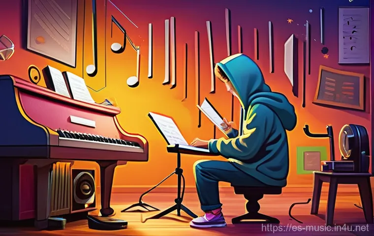 색소폰 즉흥 연주 - **Prompt 2: Foundations of Harmony**
    An intricately detailed, conceptual art piece featuring a m...